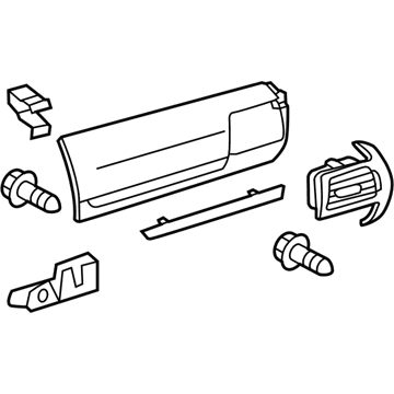 Toyota 55302-74051-C3 Panel Sub-Assembly, Inst