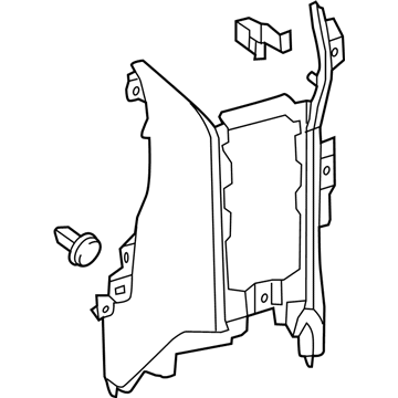 Toyota 55312-74010-B0 Panel, Instrument, Lower