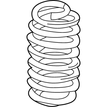 Toyota 48231-12J80 SPRING, COIL, RR