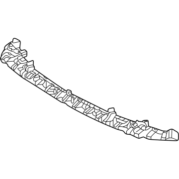 Toyota 52618-08010 ABSORBER, Fr Bumper