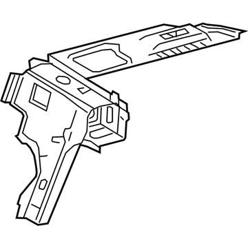 Toyota 64201-06230 Extension Sub-Assembly