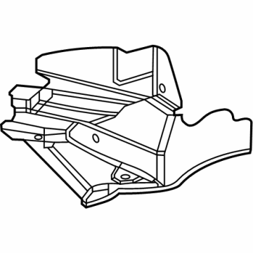 Toyota Sequoia Radiator Support - 16595-F4020