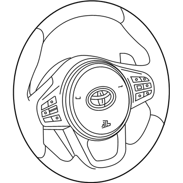 2024 Toyota GR Supra Steering Wheel - 45100-WAA01