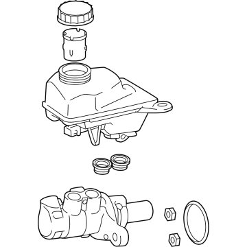 2023 Toyota Corolla Cross Brake Master Cylinder - 47201-09A90