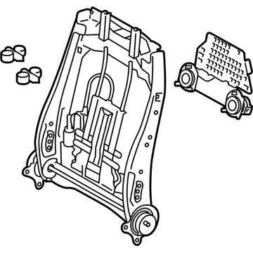 Toyota 71103-0C020 Frame Sub-Assembly, Front Seat