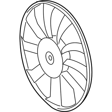 2021 Toyota Prius Fan Blade - 16361-37070