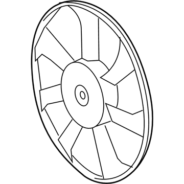 2020 Toyota Prius AWD-e Fan Blade - 16361-37060