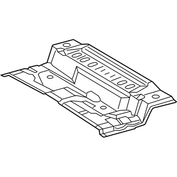 Toyota 58311-0C050 Pan, Rear Floor