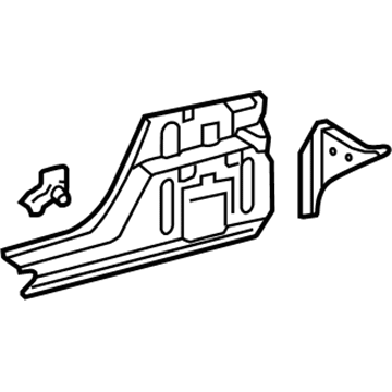 Toyota 57403-0C020 Reinforce Sub-Assy, Floor Side, Inner RH