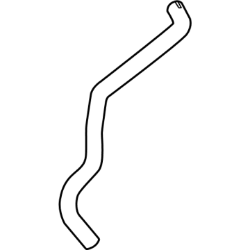 Toyota 16281-F0100 HOSE, WATER BY-PASS