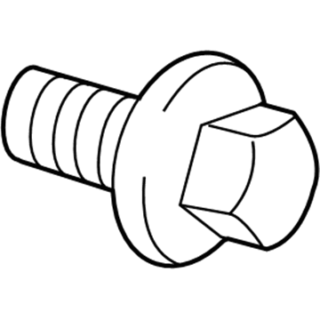 Toyota 90119-A0118 Bolt, w/Washer