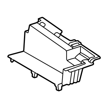 Toyota 64995-0E050 BOX, DECK FLOOR, RH