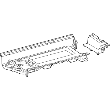 Toyota 64993-0E260 BOX, DECK FLOOR, RR