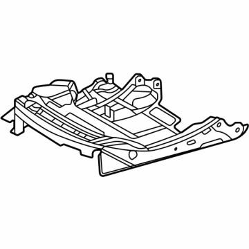 Toyota 71015-0E270 FRAME SUB-ASSY, RR S