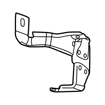 Toyota 16575-25190 BRACKET, WATER HOSE