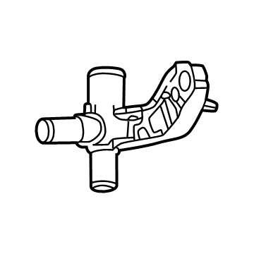 Toyota Crown Coolant Reservoir Hose - 16278-25070