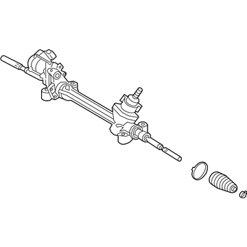 Toyota 45250-06B00 COLUMN ASSY, STEERIN