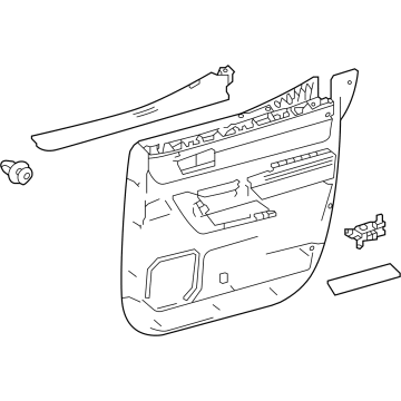 Toyota 67630-0C520-C3 PANEL ASSY, RR DOOR