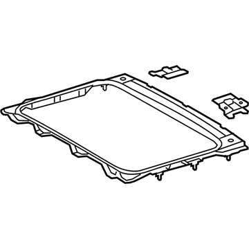 Toyota 63107-35010 Reinforce Sub-Assembly