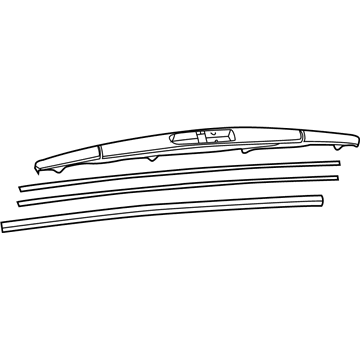 2023 Toyota GR Corolla Wiper Blade - 85242-12150