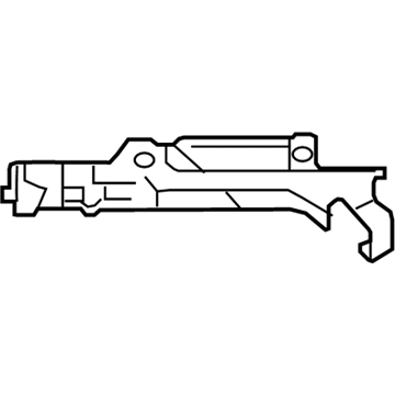 Toyota 66413-47040 SPACER, Side Rail, Front