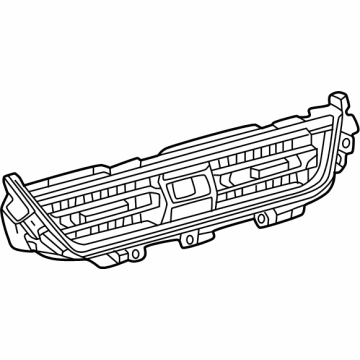 Toyota 55670-0E220 REGISTER ASSY, INSTR