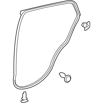 Scion xD Door Seal - 67871-52160