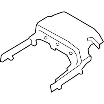 Toyota 45286-30A80-C0 COVER, STEERING COLU