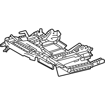 Toyota 71015-0E260 FRAME SUB-ASSY, RR S