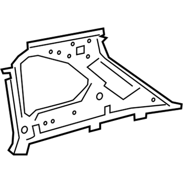 Toyota 61731-42151 PANEL, ROOF SIDE, IN