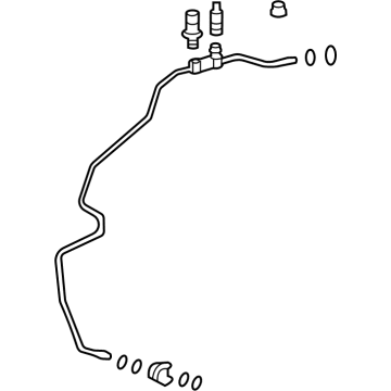 Toyota 88710-0EB50 TUBE & ACCESSORY ASS