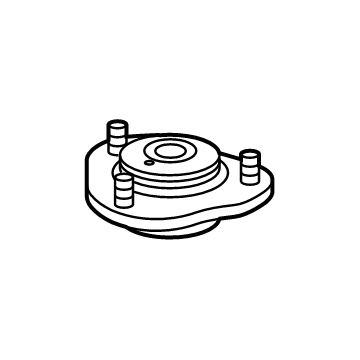 Toyota 48609-47070 SUPPORT SUB-ASSY, FR