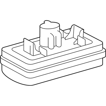 Toyota 81270-60470 Lamp Assembly, License P
