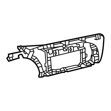 Toyota 55431-62020 Panel, Instrument Pa