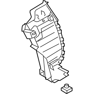 Toyota 52591-WB001 Seal, Rear Bumper Side