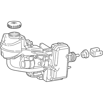 2024 Toyota Corolla Brake Master Cylinder - 47050-12C40