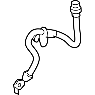 Toyota 90947-W2050 Hose, Flexible