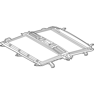 Toyota 63306-47060-B0 TRIM SUB-ASSY, SUNSH