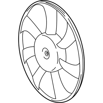 2018 Toyota C-HR Fan Blade - 16361-0T170