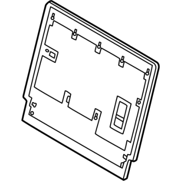 Toyota 71701-0C110-C0 BOARD SUB-ASSY, RR S