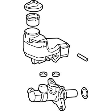 2022 Toyota Camry Master Cylinder Repair Kit - 47201-06510