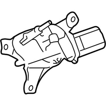 Toyota 85130-0D130 Motor Assembly, Rear WIPER