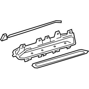 Toyota 55041-0R020-C3 Door Sub-Assembly, INSTR