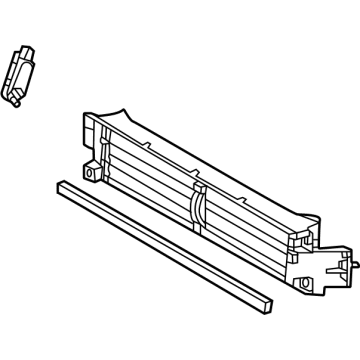 Toyota 53180-42061 SHUTTER ASSY, RADIAT