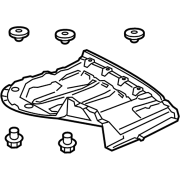 Toyota 58415-07010 Board, Rear Floor