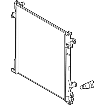 2024 Toyota Grand Highlander Radiator - 16400-F0190