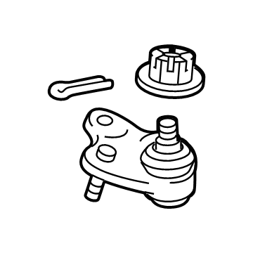 Toyota 43330-49255 JOINT ASSY, LWR BALL