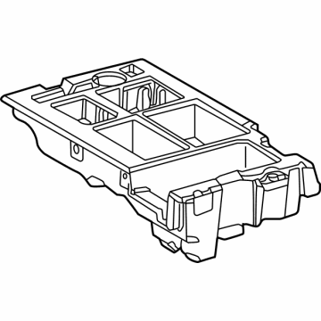 Toyota 64995-47100 BOX, DECK FLOOR, RH