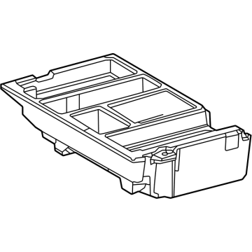 Toyota 64997-47120 BOX, DECK FLOOR, LH