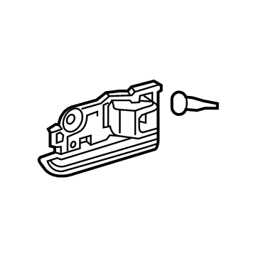 Toyota 69206-06160-A0 Handle Sub-Assembly, Doo